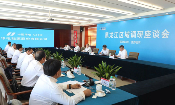 華電集團黨組副書記總經理葉向東調研黑龍江齊齊哈爾區(qū)域企業(yè)