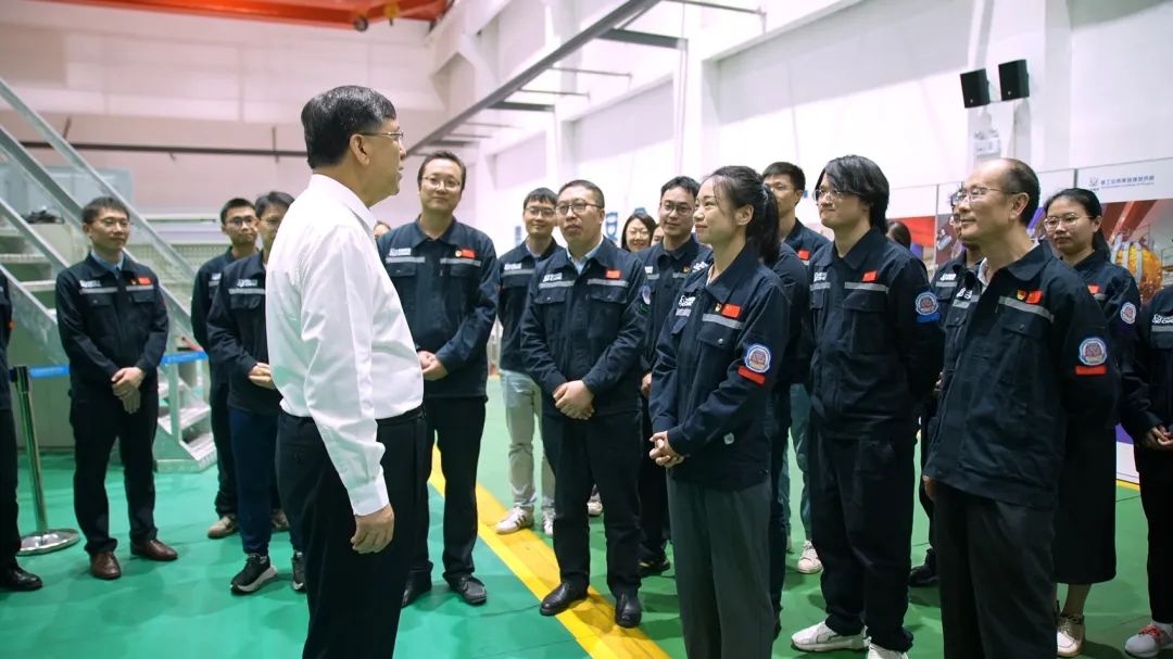 科技部黨組書記、部長陰和俊到中核集團基層單位宣講黨的二十屆三中全會精神