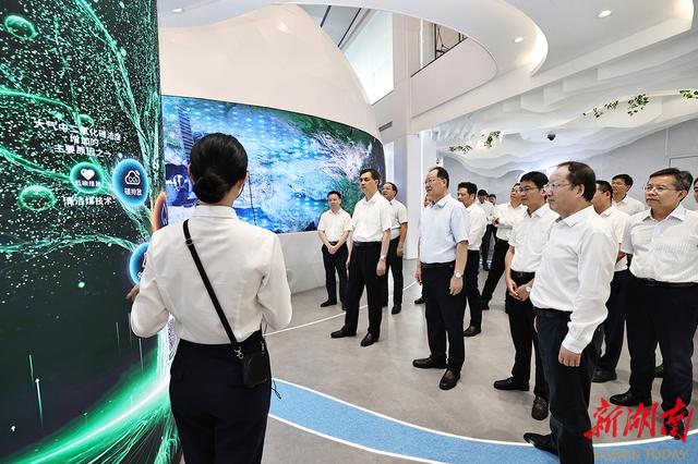 湖南省委副書記、省長毛偉明調(diào)研新型電力系統(tǒng)建設(shè)情況