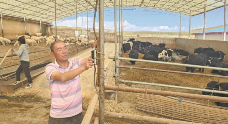 青海央隆鄉(xiāng)：通了大網(wǎng)電，牧民的生活日新月異