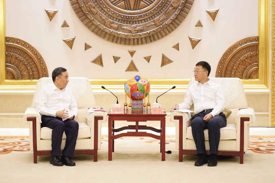 中國能建黨委書記、董事長宋海良拜會廣西壯族自治區(qū)黨委書記劉寧