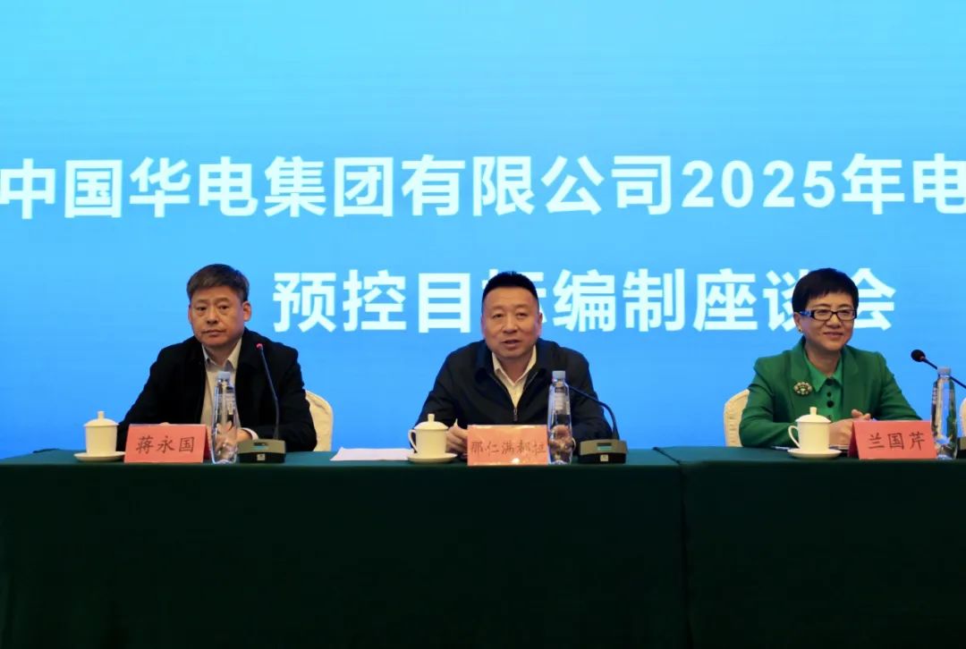 華能集團(tuán)2025年電、熱量預(yù)控目標(biāo)編制座談會(huì)在呼和浩特召開(kāi)