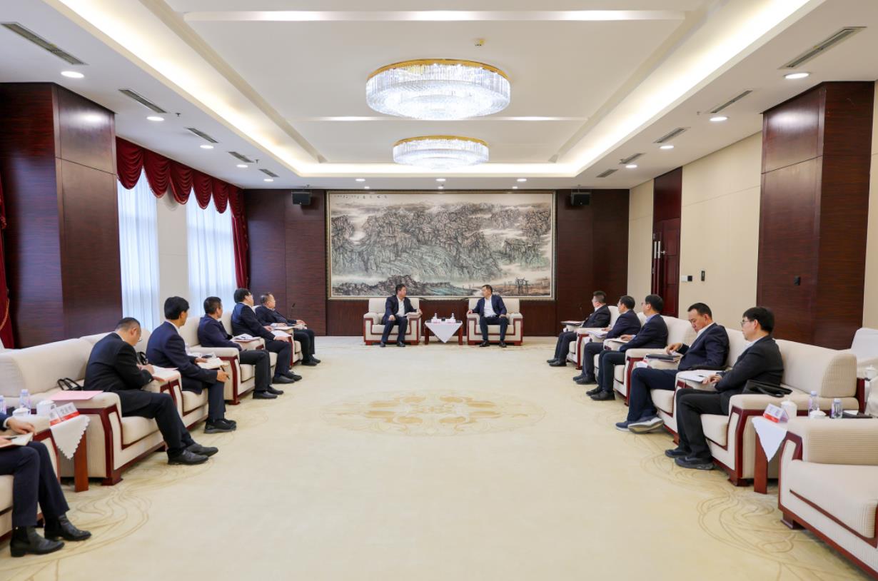 大唐甘肅公司黨委書記、董事長王建偉拜會國網(wǎng)甘肅省電力公司董事長、黨委書記林一凡