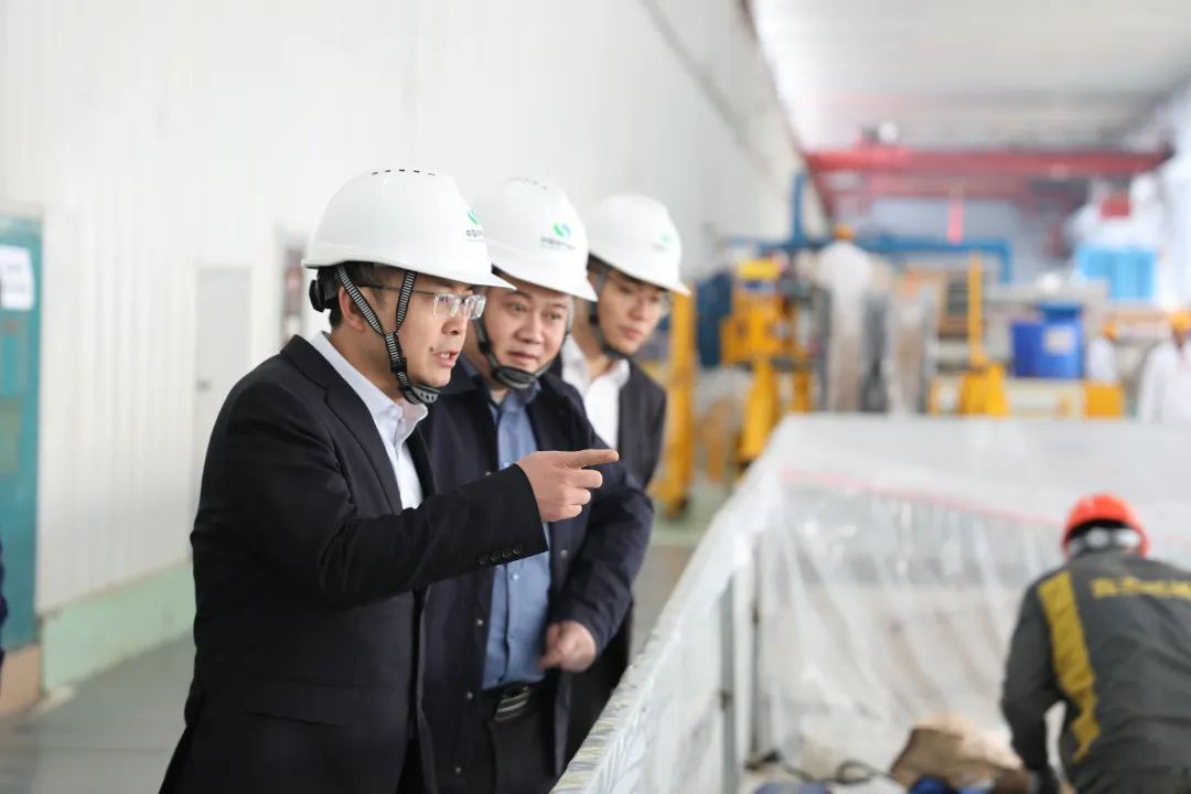 中國西電黨委副書記、總經(jīng)理朱琦琦到所屬企業(yè)調(diào)研