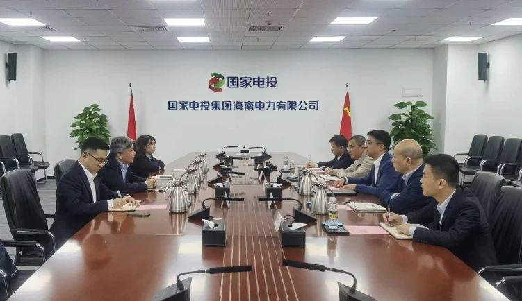 劉波濤會見國電投財務(wù)公司黨委書記、董事長李云峰