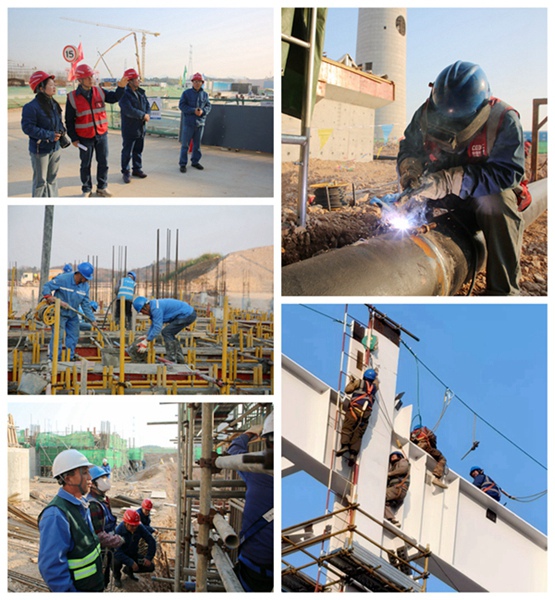 尋找“最美建設者”！陜煤石電開展工地攝影主題黨日活動