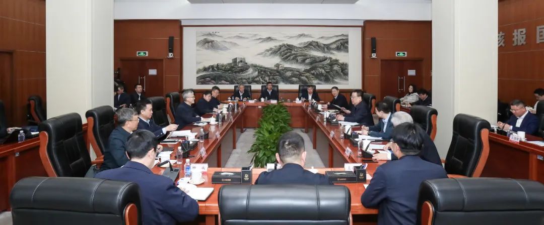 中核集團(tuán)會(huì)見東方電氣集團(tuán)總經(jīng)理、黨組副書記張彥軍一行