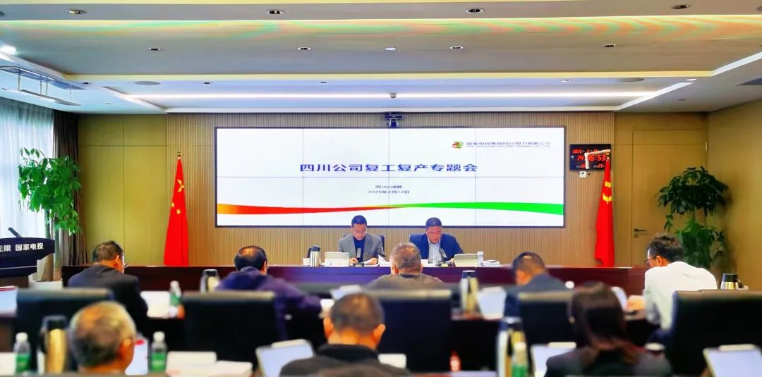 國家電投四川公司召開復(fù)工復(fù)產(chǎn)專題會(huì)暨安全環(huán)保評估工作推進(jìn)會(huì)