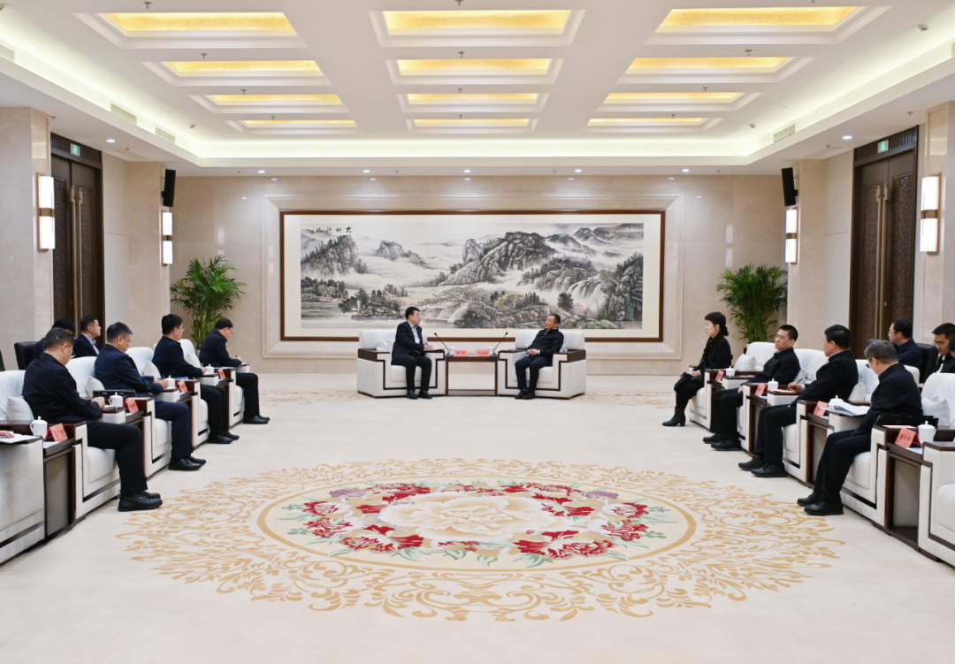 大唐集團董事長呂軍、總經(jīng)理張傳江拜會內(nèi)蒙古自治區(qū)黨委書記孫紹騁政府主席王莉霞