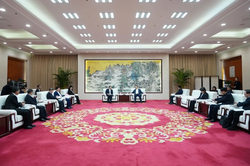 中國能建黨委書記、董事長宋海良拜會安徽省委副書記、省長王清憲