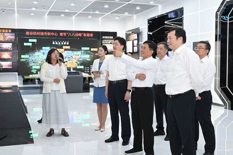 生態(tài)環(huán)境部黨組書記孫金龍赴浙江省調(diào)研生態(tài)環(huán)境保護工作