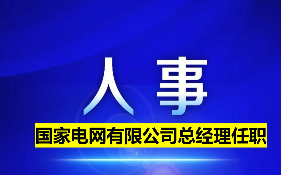 國(guó)家電網(wǎng)有限公司總經(jīng)理任職