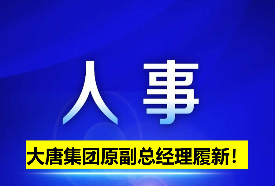 大唐集團(tuán)原副總經(jīng)理履新！